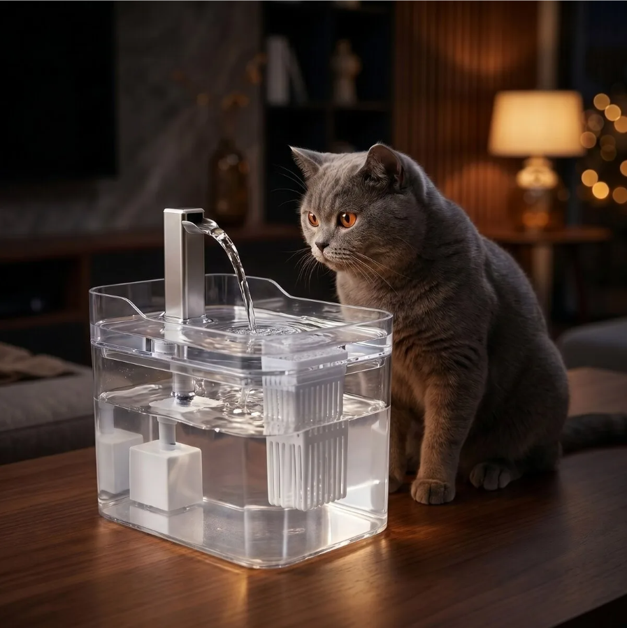 Fonte de Água para Cães e Gatos