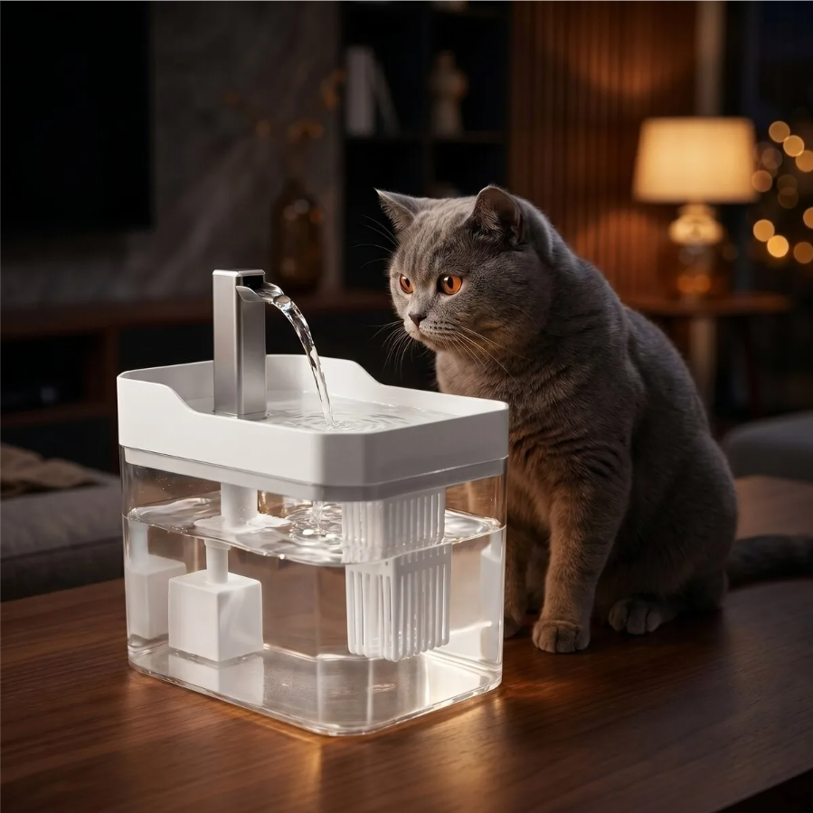 Fonte de Água para Cães e Gatos