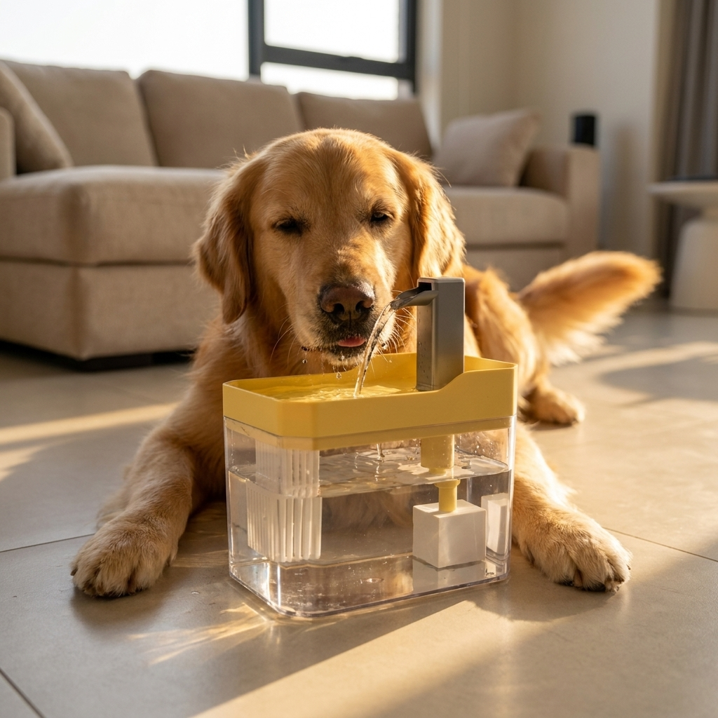 Fonte de Água para Cães e Gatos